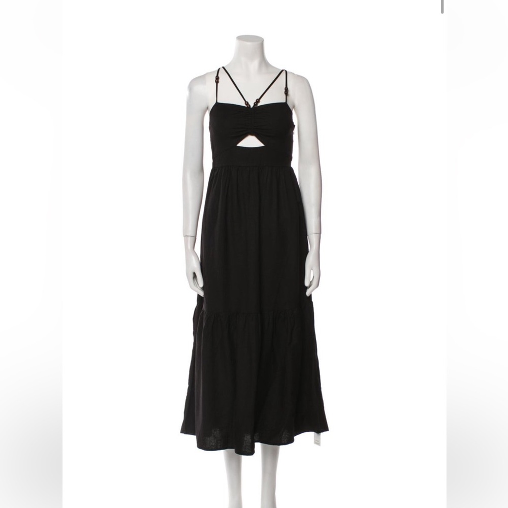 Jason Wu Cutout Black Maxi Dress
